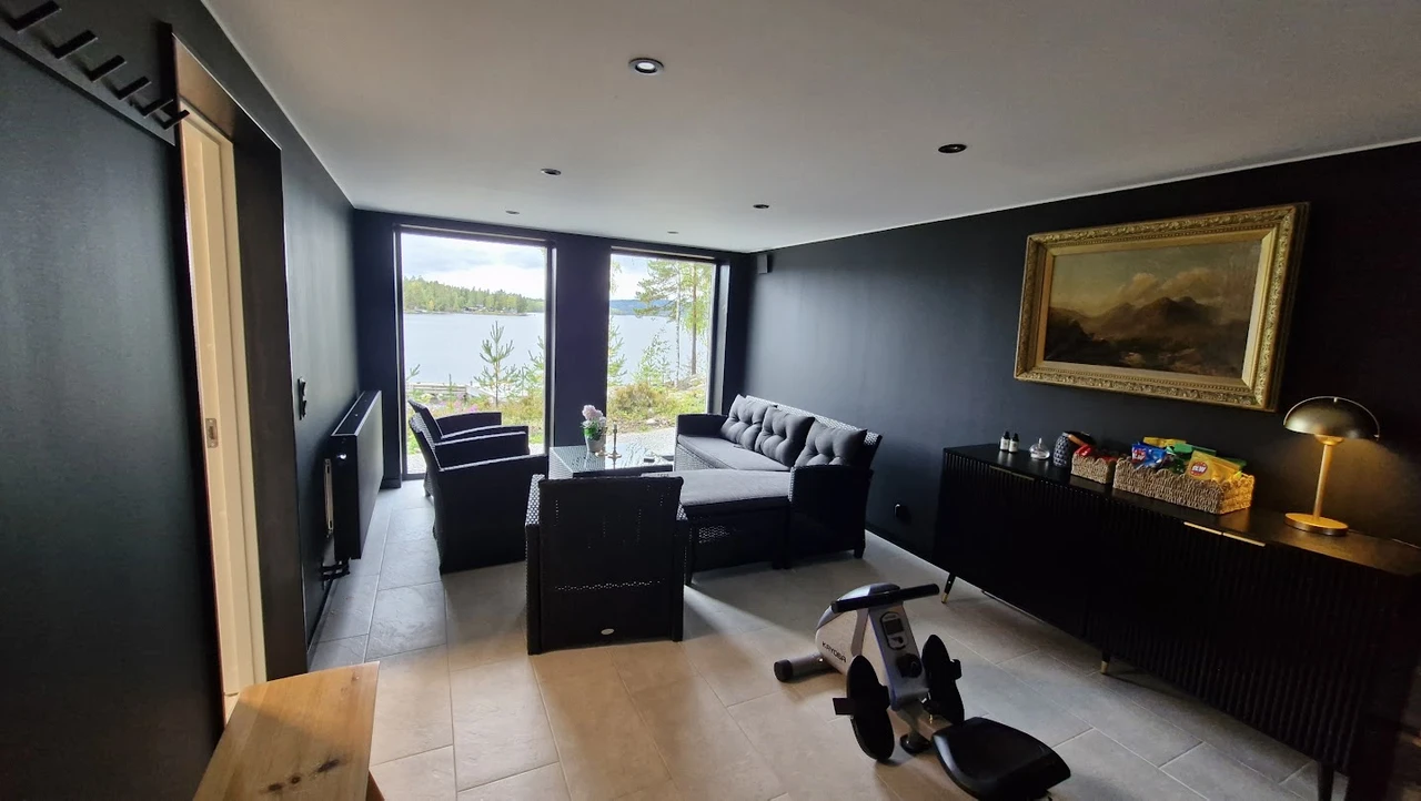 Relaxation room by the sauna