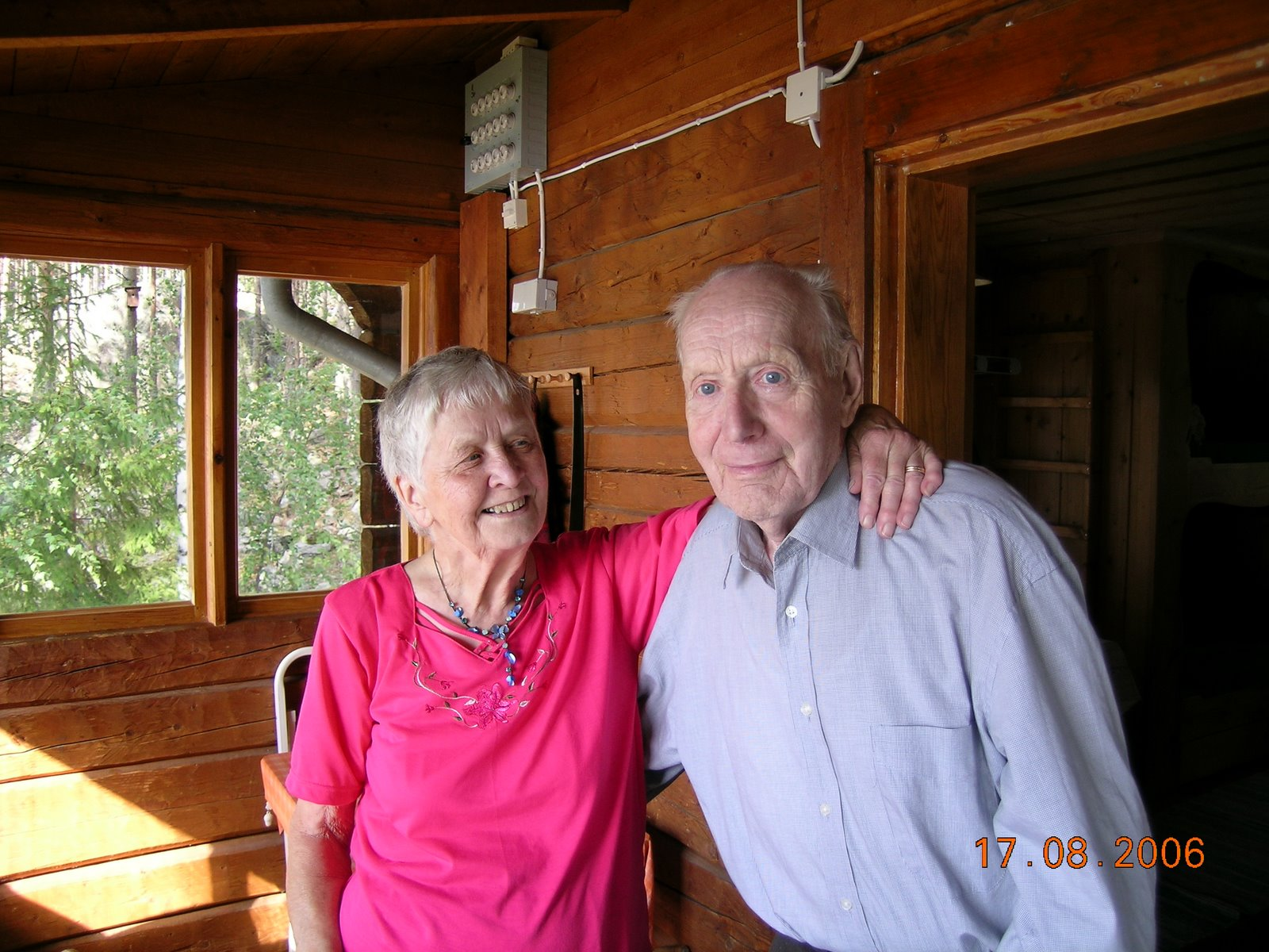 Gunvor and Olle, 17 August 2006.