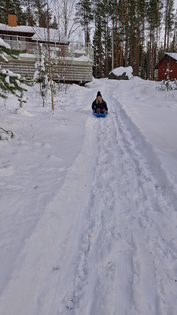 Time to play in the snow